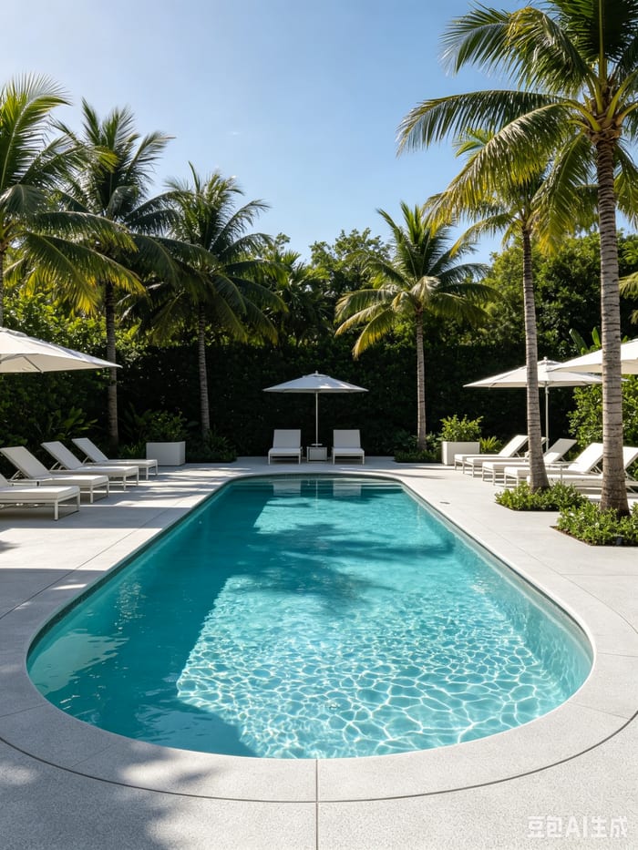 Piscine impeccable